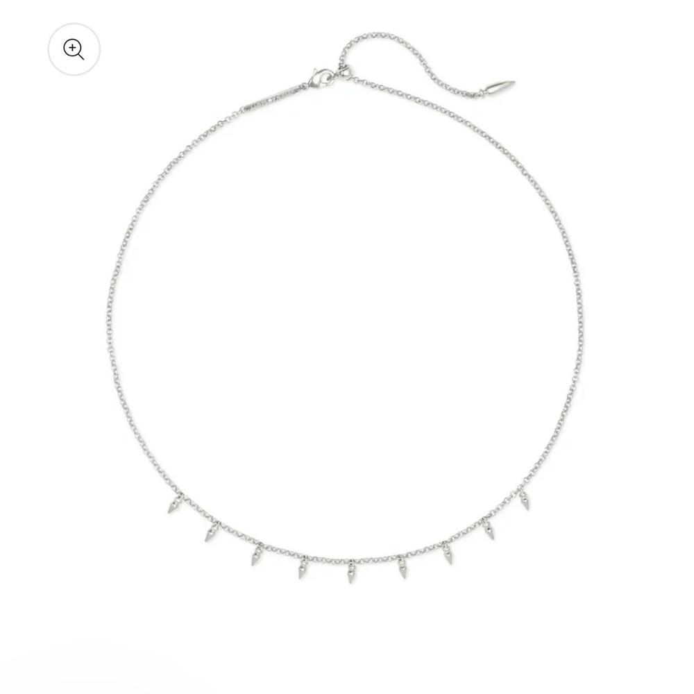 Kendra Scott Addison Choker Necklace in Silver